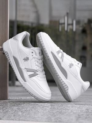 RED TAPE White Shoes for Men | Lifestyle Casual Sneakers for Men | Stylish & Trendy Shoes Sneakers For Men(White, Grey , 9)
