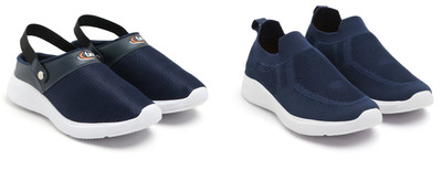 Face Stylish Sports Shoes for Men – Ideal for Running, Gym & Training Sneakers For Men(Navy, Navy , 8)