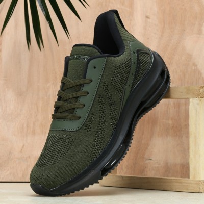 NEW LIMITS Trekking & Hiking, Jogging, Training & Gym, Comfortable & Stylish Running Shoes For Men(Olive , 10)