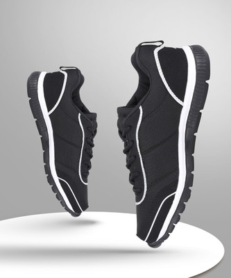 Sparx SM 277 Running Shoes For Men(White, Black , 9 UK/India)