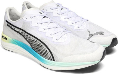 PUMA Propio NITRO Running Shoes For Men(White , 12)