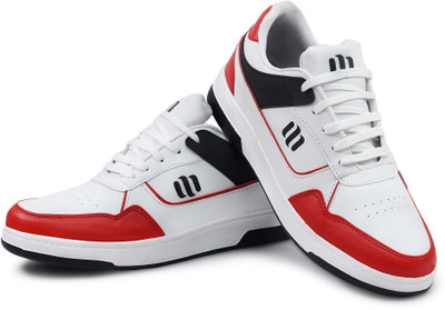 MORIX Rider1401 Sneakers For Men(Red, White , 10)