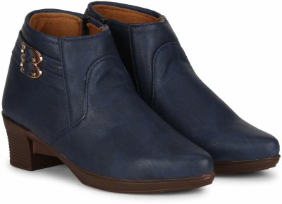 FASHIMO Boots For Women(Blue)
