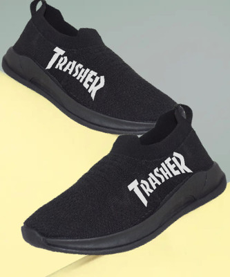 Kenamin SPORTS FOR MEN & KIDS Running Shoes For Men(Black, White , 10)