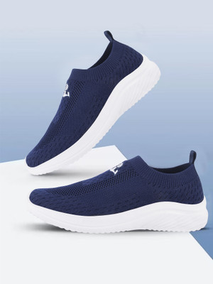 LANCER WONDER-10NBL-WHT Walking Shoes For Men(Navy , 10)