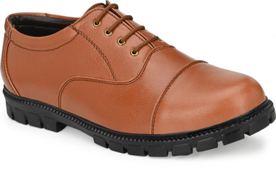RED LIONS Lace Up For Men(Brown , 10)