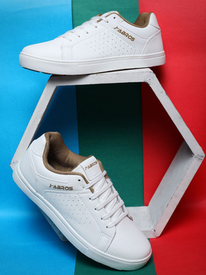 Abros Sneakers For Men(White , 10)