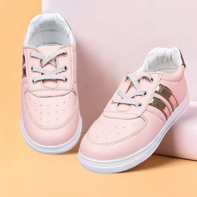 La Petite Cute Pink Sneakers For Women(Pink , 8)