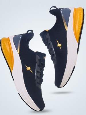 Sparx SM 905 Running Shoes For Men(Black, Gold)