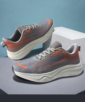 HRX by Hrithik Roshan Dynamic Run Running Shoes For Men(Grey , 6)