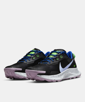 NIKE Pegasus Trail 3 Running Shoes For Women(Black , 2.5)