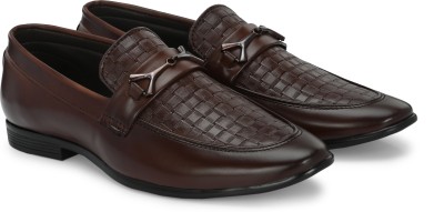 YOU LIKE 2434-BROWN-06 Party Wear For Men(Brown)
