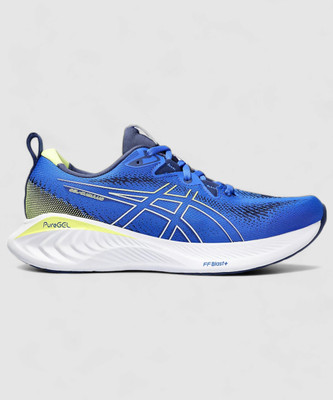 Asics GEL-CUMULUS 25 Running Shoes For Men(Blue , 10)