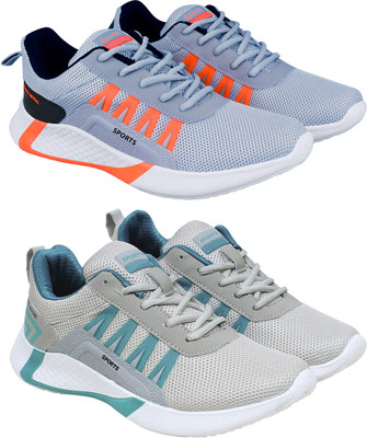 Birde Combo Pack of 2 Casual Shoes Sneakers For Men(Multicolor , 8)