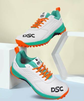 DSC DSC Jaffa 22 Cricket Shoes, Size: 5UK/6US/39EU, For Improved Durability Cricket Shoes For Men(Orange , 5)