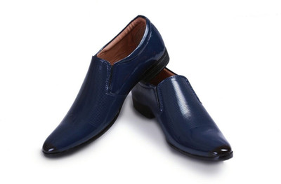 RED LIONS Party Wear For Men(Blue , 6)