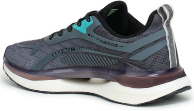 Abros AXIS PRO Athleisure Cultured Round-Toe Shape & Hyperfuse Technology Walking Shoes For Men(Grey , 6)