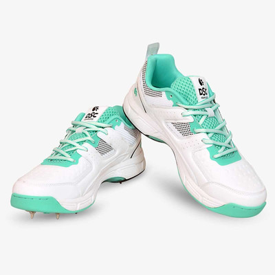 DSC Surge 2.0 Cricket Shoes For Long Lasting Performance Size: 9UK/10US/43EU For Men(White , 9)