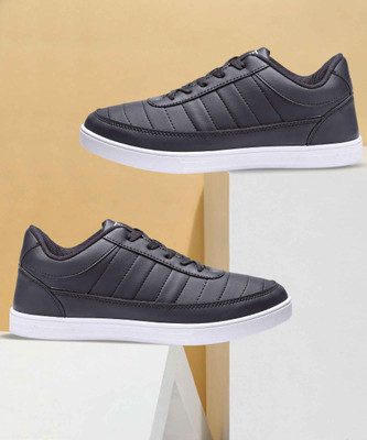 asian Sneaker Casual Shoes For Men | Soft Cushion Insole||Achiever-15 Sneakers For Men(Black , 6)