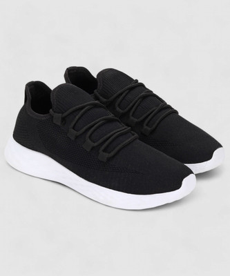 LEE COOPER Comfortable Mesh Perfect for Running, Gym & Walking All Day Running Shoes For Men(Black , 7)