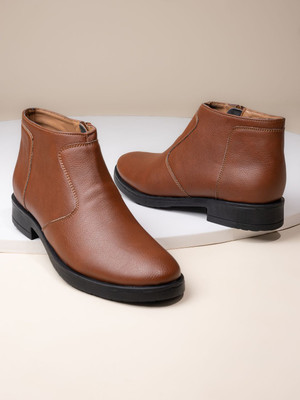 Roadster Boots For Men(Tan , 9)