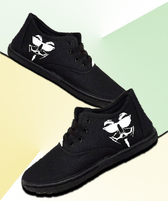 KANEGGYE CASUALS FOR MEN & KIDS Casuals For Men(Black, White , 7)