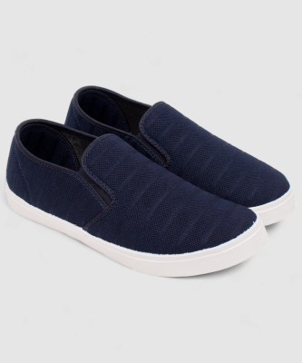 asian Slip On Sneakers For Women(Navy , 11)