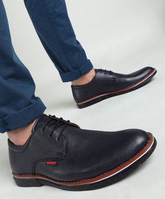 Zixer Formal Wear Lace Up For Men(Blue , 6)