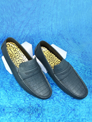 AJANTA Casual PVC Waterproof Loafers For Men(Blue , 9)