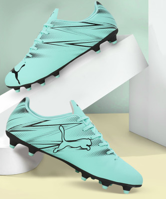 PUMA ATTACANTO FG/AG Football Shoes For Men(Green , 10)