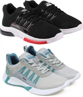 ELASA Sports Shoes For Men(Black , 8)