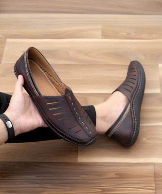 ROCKFIELD Loafers For Men(Brown , 6)