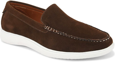 Prodock Trendy Sneaker style Loafers for Men Casuals For Men(Brown , 10)
