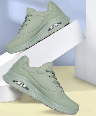Skechers UNO - STAND ON AIR Sneakers For Women(Green , 6)