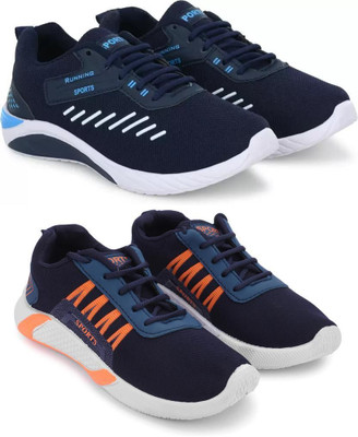 ELASA TY-TOOOFAN BLUE_HERO BLUE NN Running Shoes For Men(Blue , 9)