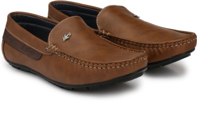 Knoos Loafers For Men(Tan , 5)