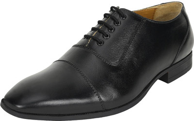 SeeandWear Leather Oxford Shoes Oxford For Men(Black , 9)