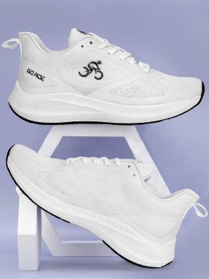 GO-RIDE BULLET-GR Walking Shoes For Men(White , 7)