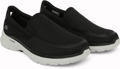 Skechers GO WALK 6 - ORVA Walking Shoes For Men(Black , 8)