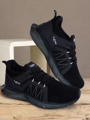 LANCER RAMBO-195BLK-WHT Running Shoes For Men(Black , 6)