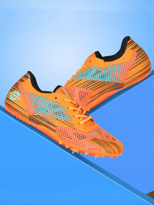 NIVIA TF - 100 Track & Field Football Shoes For Men(Orange , 10)