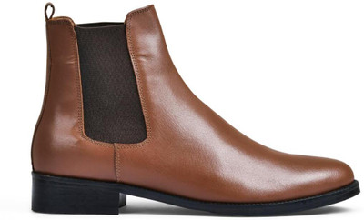 dumanera Wellington Boots For Men(Camel , 9)