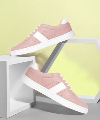 Roadster Sneakers For Women(Pink , 4)