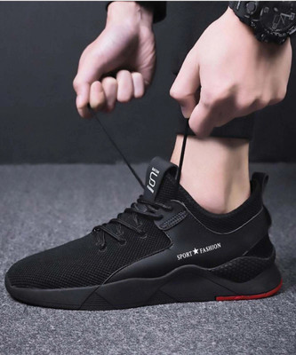 HOTSTYLE Sneakers For Men(Black, Black , 6)