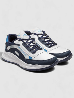 asian Waterproof-17 White Sports,Walking,Gym,Training,Stylish Running Shoes For Men(White, Blue , 9)