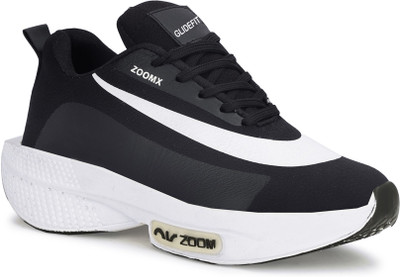 Glidefit Sports|Running|Gym|Cricket|Walking|All Rounder Shoe Running Shoes Casuals For Men(White , 10)