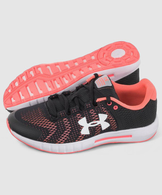 UNDER ARMOUR UA W Micro G Pursuit BP-BLK Running Shoes For Women(Black , 4.5)