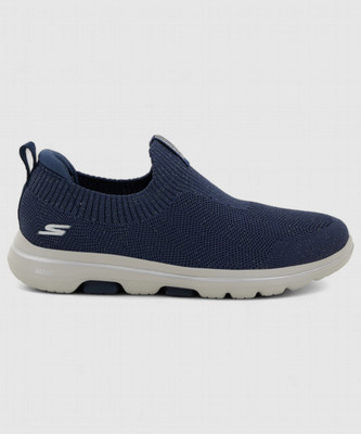 Skechers GO WALK 5-STARLIT Walking Shoes For Women(Navy , 3)