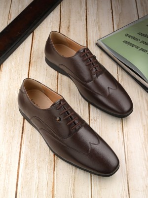 SAN FRISSCO Premium Latest Collection Comfort Oxford For Men(Brown , 9)