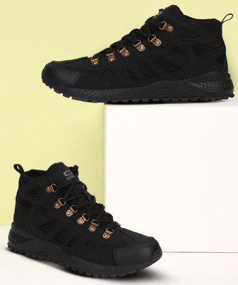 GOLDSTAR 401 Tracking & Hikking Shoes for Men Boots For Men(Black)